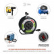 Удлинитель Эра RMx-4es-3x1.5-50m-IP44(KG)