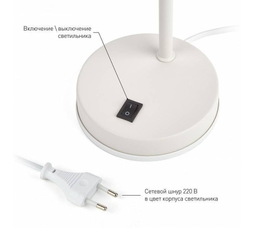 Настольная лампа офисная Эра N117 Б0047192