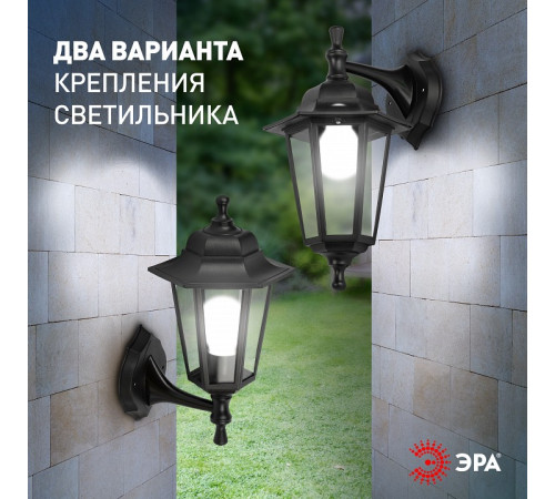Светильник на штанге Эра НБУ 06-60-001 черный