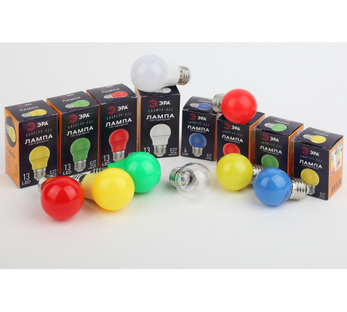 Лампа светодиодная Эра ERABL45-E27