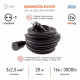 Удлинитель Эра UPx-1e-3x2,5-20m-IP44(KG)