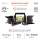 Удлинитель Эра UFx-1e-3x1,5-20m-IP44(KG)