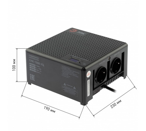Стабилизатор напряжения Эра CНК-1500-УЦ