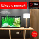Провод электрический Эра UX-ШВВП-2x0,75-1,8m-B