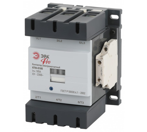 Контактор электромагнитный КТИ Эра КТИ KKT50-185-230-10-E