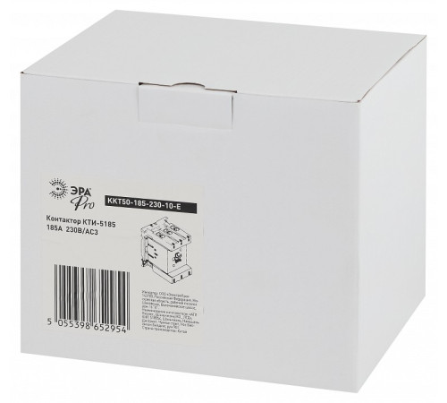 Контактор электромагнитный КТИ Эра КТИ KKT50-185-230-10-E