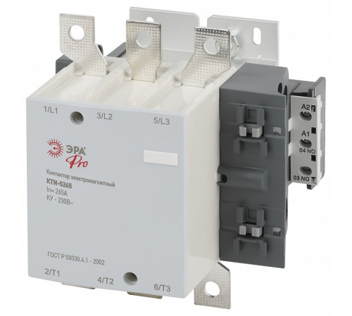 Контактор электромагнитный КТИ Эра КТИ KKT50-265-230-10-E
