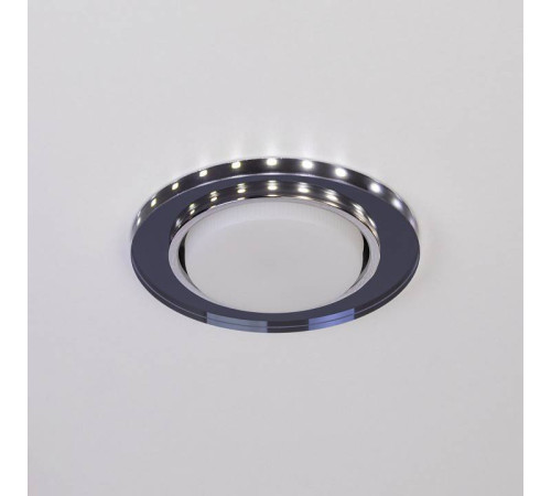 Встраиваемый светильник Эра DK LD51 BK