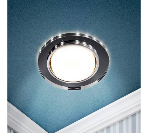 Встраиваемый светильник Эра DK LD51 BK