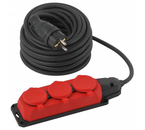 Удлинитель Эра UK-3e-3x1,5-20m-IP44(KG)