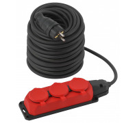 Удлинитель Эра  UK-3e-3x1,5-50m-IP44(KG)