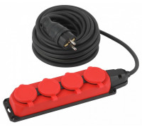 Удлинитель Эра  UK-4e-3x1,5-10m-IP44(KG)