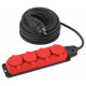 Удлинитель Эра UK-4e-3x1,5-10m-IP44(KG)