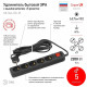 Удлинитель с выключателем Эра UX-5es-5m-B