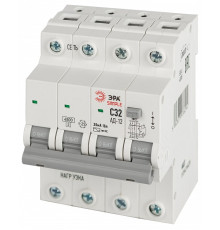 Дифференциальный автоматический выключатель электронный 3P+N Эра АД-12 D12E4C32AC30