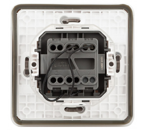 Выключатель одноклавишный с подсветкой Эра Эра Эксперт 11-1522-01