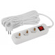 Удлинитель с выключателем Эра UDL-16-370-ES