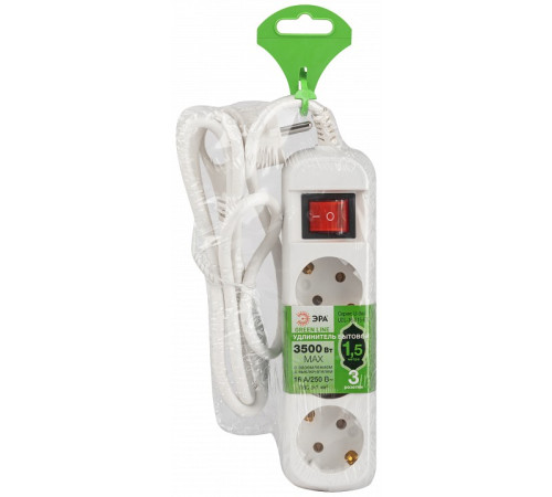 Удлинитель с выключателем Эра UDL-16-315-ES