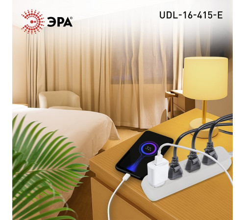 Удлинитель Эра UDL-16-415-E