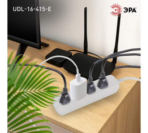 Удлинитель Эра UDL-16-415-E