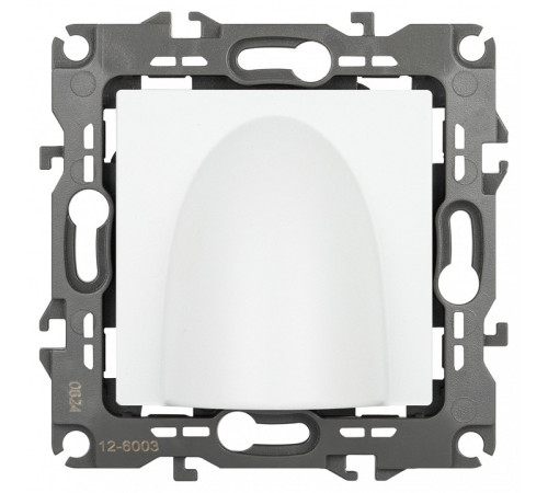 Розетка для вывод кабеля без рамки Эра Эра 12 12-6003-01М