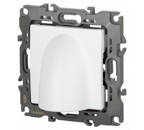 Розетка для вывод кабеля без рамки Эра Эра 12 12-6003-01М