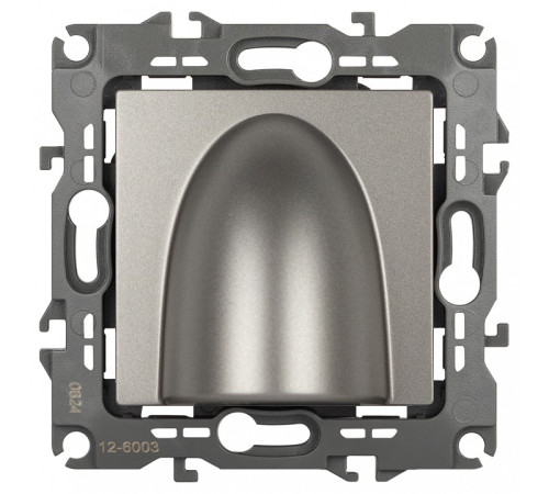 Розетка для вывод кабеля без рамки Эра Эра 12 12-6003-16