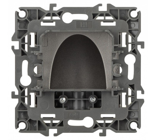 Розетка для вывод кабеля без рамки Эра Эра 12 12-6003-16