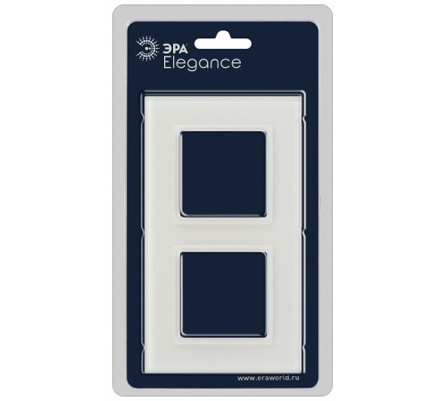 Рамка на 2 поста Эра Эра Elegance 14-5102-01М