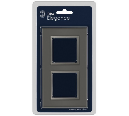 Рамка на 2 поста Эра Эра Elegance 14-5102-16