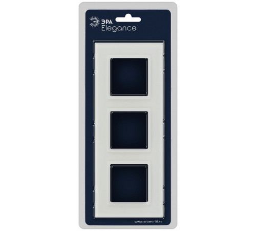 Рамка на 3 поста Эра Эра Elegance 14-5103-01М
