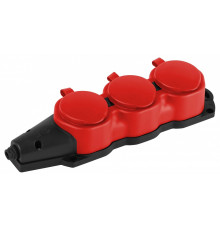 Колодка Эра  KX-3e-RED-IP44