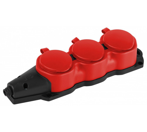 Колодка Эра KX-3e-RED-IP44