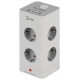Сетевой фильтр Эра TWR-8es-1,5m-4USB-W
