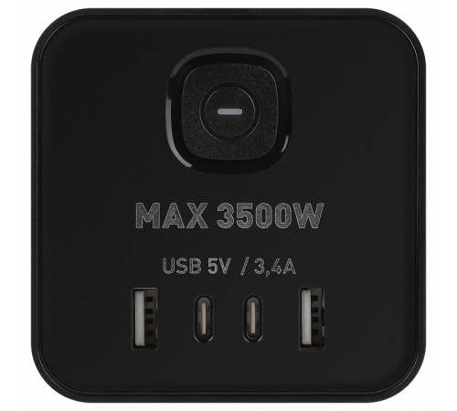 Сетевой фильтр Эра TWR-8es-1,5m-4USB-B