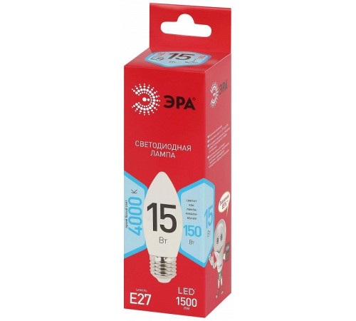 Лампа светодиодная Эра LED B35-15W-840-E27 R