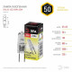 Лампа галогеновая Эра GY6.35-JCD-50W-230V