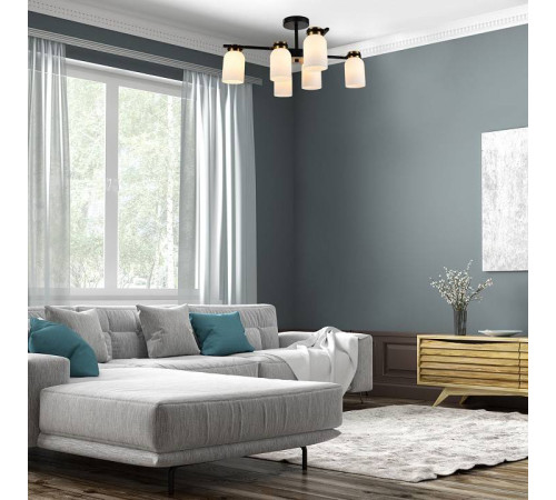 Люстра на штанге Escada Madison 1151/6P