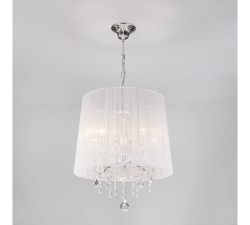 Подвесной светильник Eurosvet Allata 2045/5 хром/белый