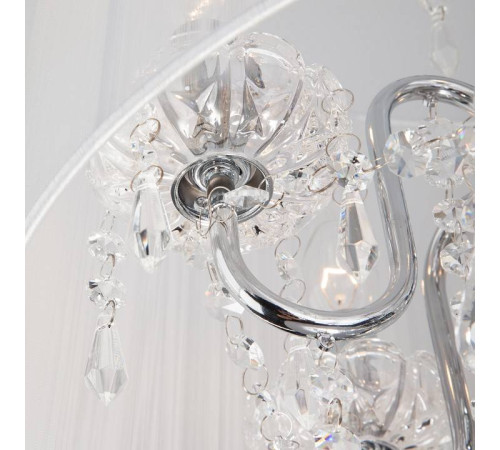 Подвесной светильник Eurosvet Allata 2045/5 хром/белый