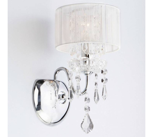 Бра Eurosvet Allata 2045/1 хром/белый