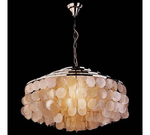 Подвесная люстра Eurosvet Sandra 3535/6 хром/перламутр