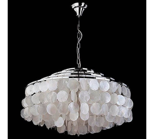 Подвесная люстра Eurosvet Sandra 3535/6 хром/перламутр