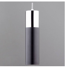 Подвесной светильник Eurosvet Double Topper 50135/1 LED хром/черный 12W