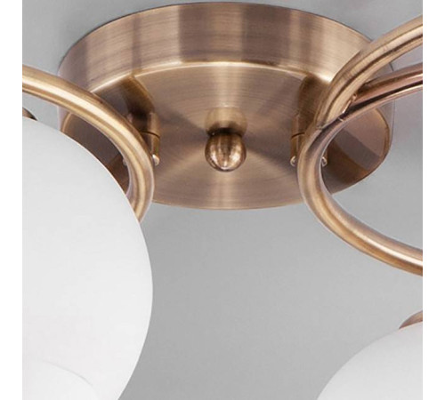 Потолочная люстра Eurosvet Alba 30144/4 античная бронза