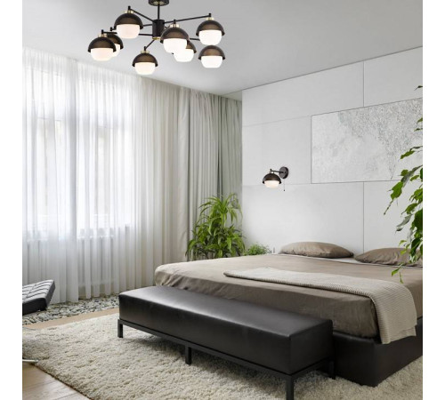 Бра Eurosvet Nocciola 70106/1 черный