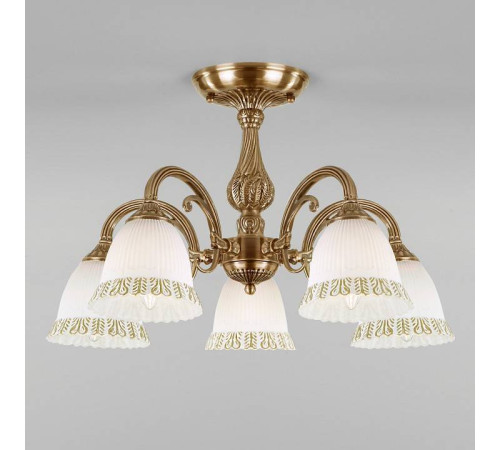 Люстра на штанге Eurosvet Campina 60107/5 античная бронза