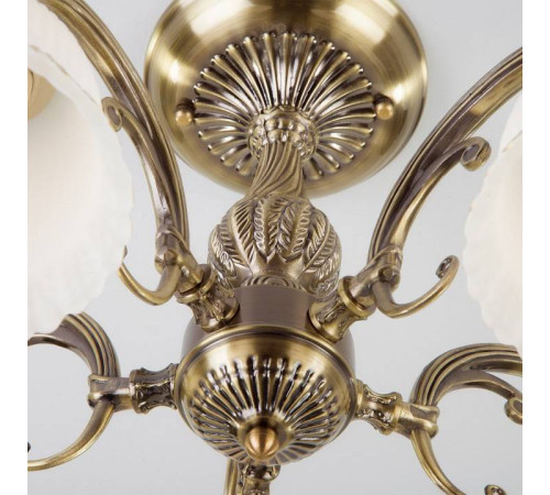 Люстра на штанге Eurosvet Campina 60107/5 античная бронза