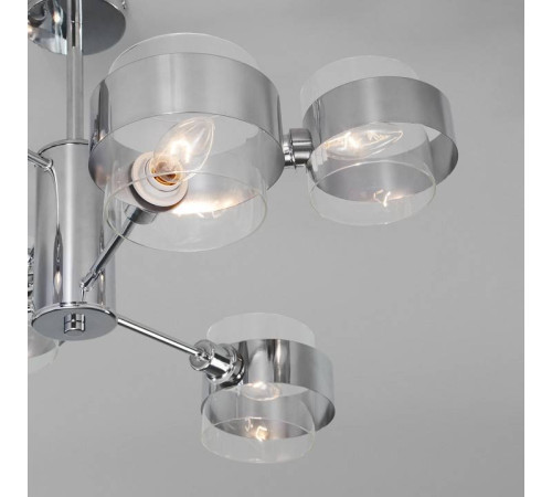 Люстра на штанге Eurosvet Arcada 70127/6 хром