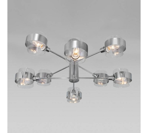 Люстра на штанге Eurosvet Arcada 70127/8 хром